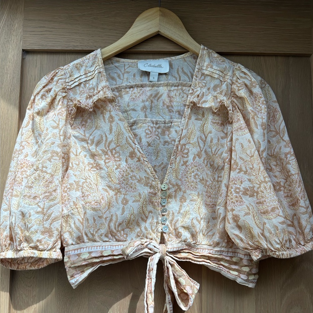 Flowy Cleobella Bohemian 2 piece Set! Size S Top with Size XS Skirt.